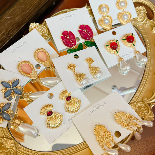 Vintage jewelry selection